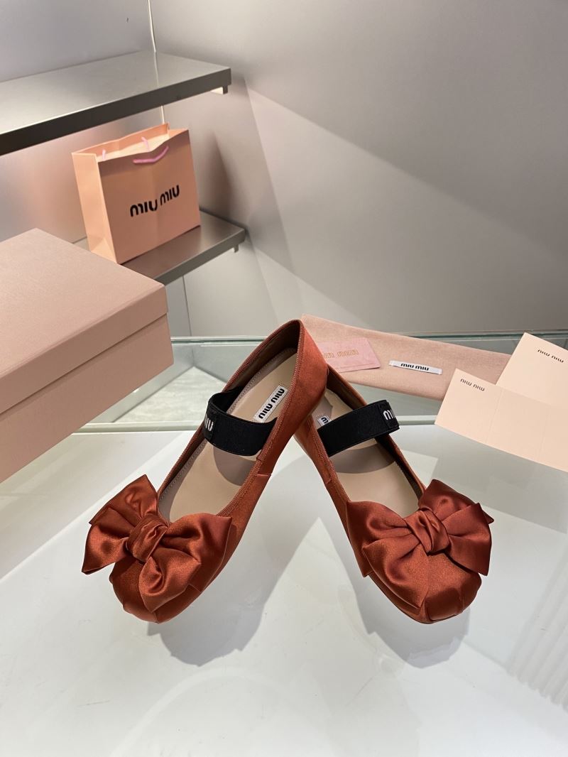 Miu Miu flat shoes